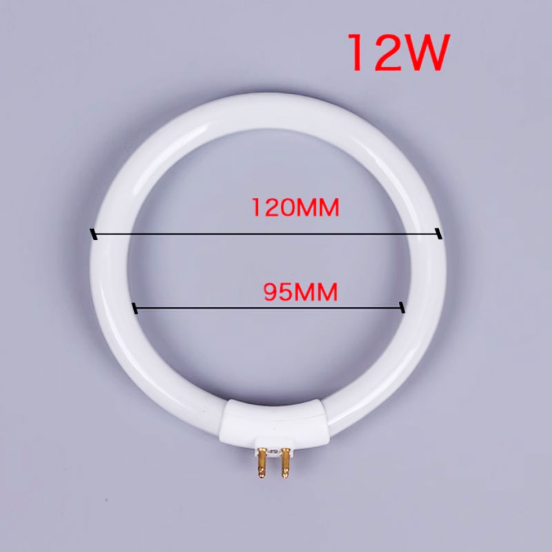 Ring Light Desk Small - 12W fluorescerende ringlamp 120 mm T4