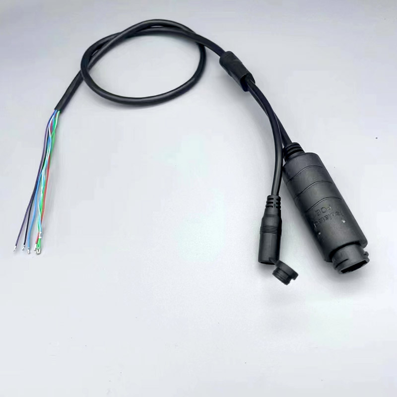 Power Over Ethernet - Ingebouwde 48V POE-module CCTV-eindkabel Geïsoleerde LAN