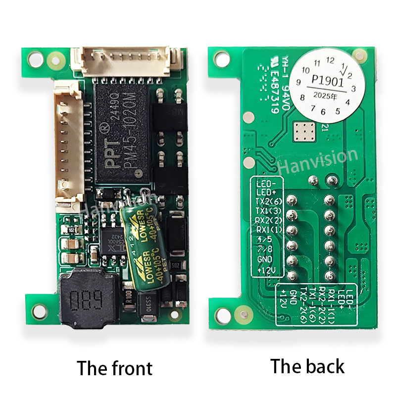 Power Over Ethernet - PoE-modulekaart voor camera IP Power Over