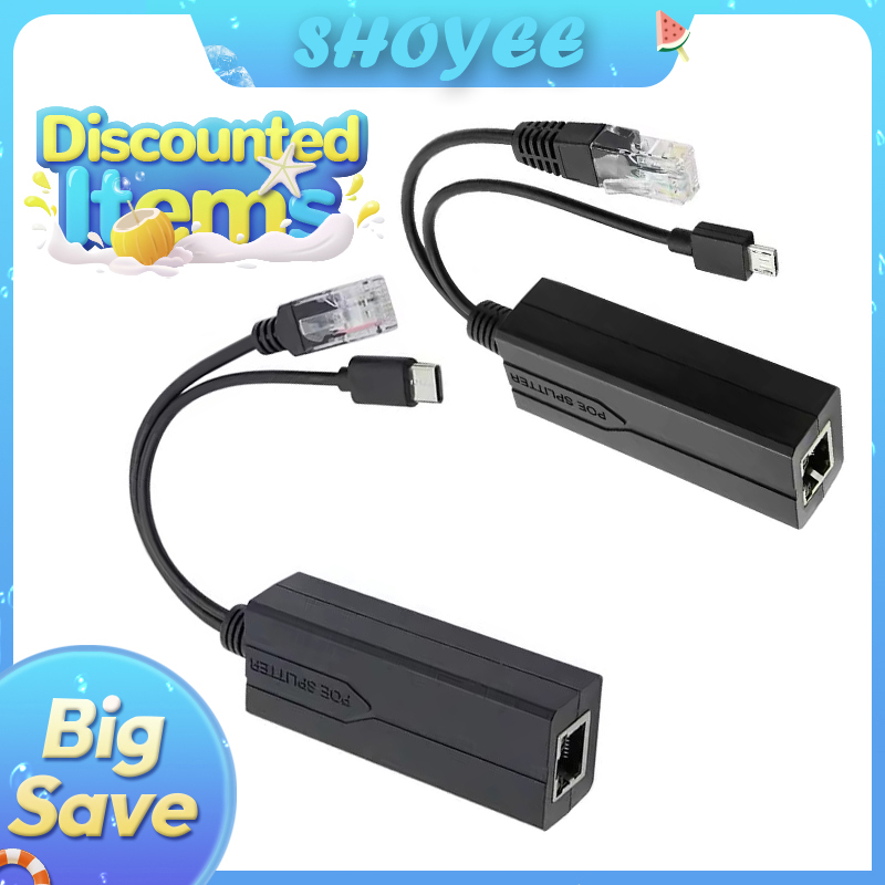 POE Splitter 48V naar 5V Micro - Power Over Ethernet recensie en prijs