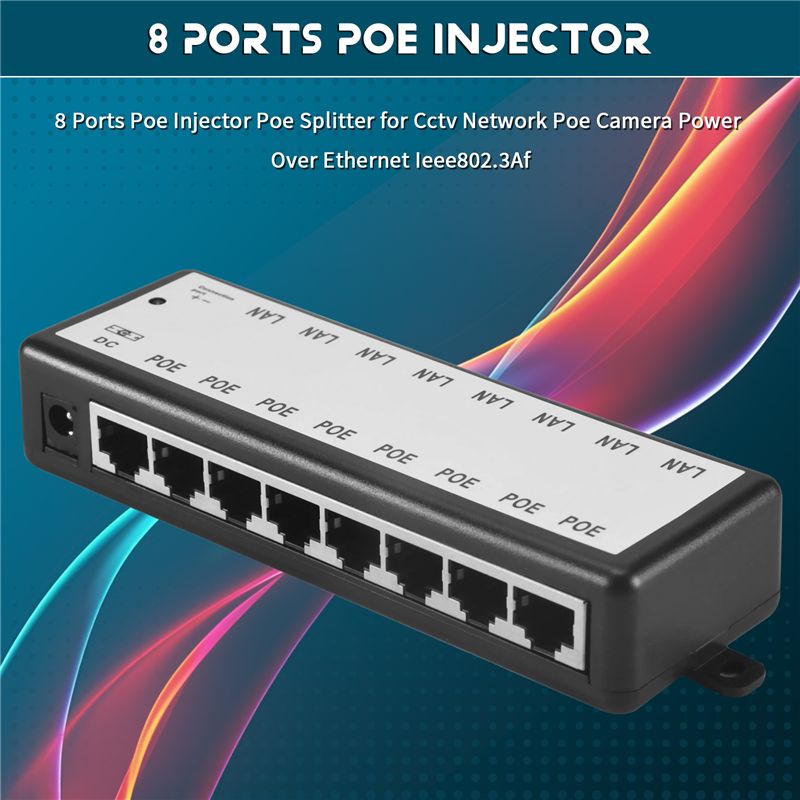 PHILE-8 Poorten Poe Injector P - Power Over Ethernet recensie en prijs