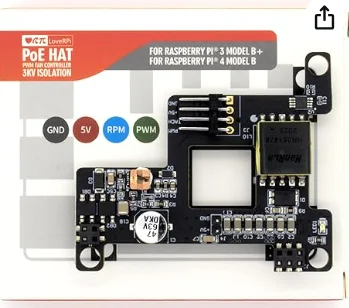 LoveRPi PoE HAT Power over Eth - Power Over Ethernet recensie en prijs